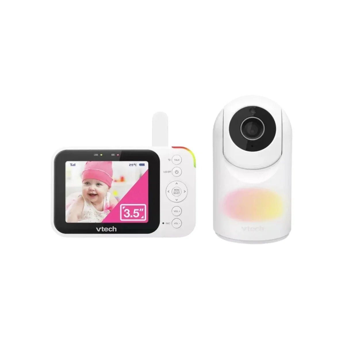 VTech VM4263 3.5" Pan & Tilt Video Monitor | Luxury Home Accessories | Heulog Glow