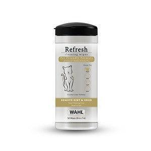 Wahl Cat Refresh Cleaning Wipes x50 | Luxury Home Accessories | Heulog Glow