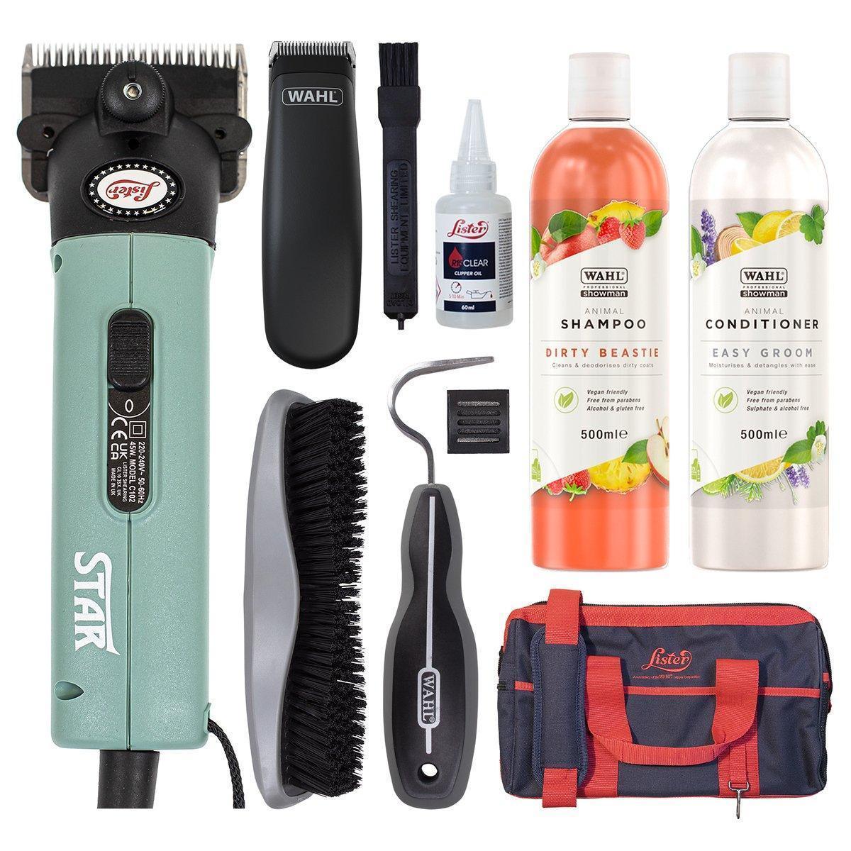 Wahl Lister Pet & Equine Promo Star Clipper Kit in Holdall | Luxury Home Accessories | Heulog Glow