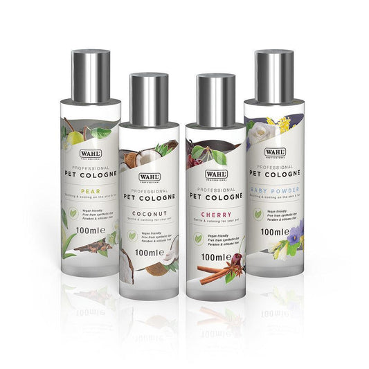 Wahl Pet Cologne Bundle 4 x 6 x 100ml | Luxury Home Accessories | Heulog Glow