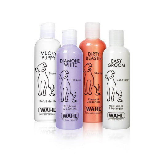 Wahl Pet Shampoo Bundle 4 x 6 x 250ml | Luxury Home Accessories | Heulog Glow