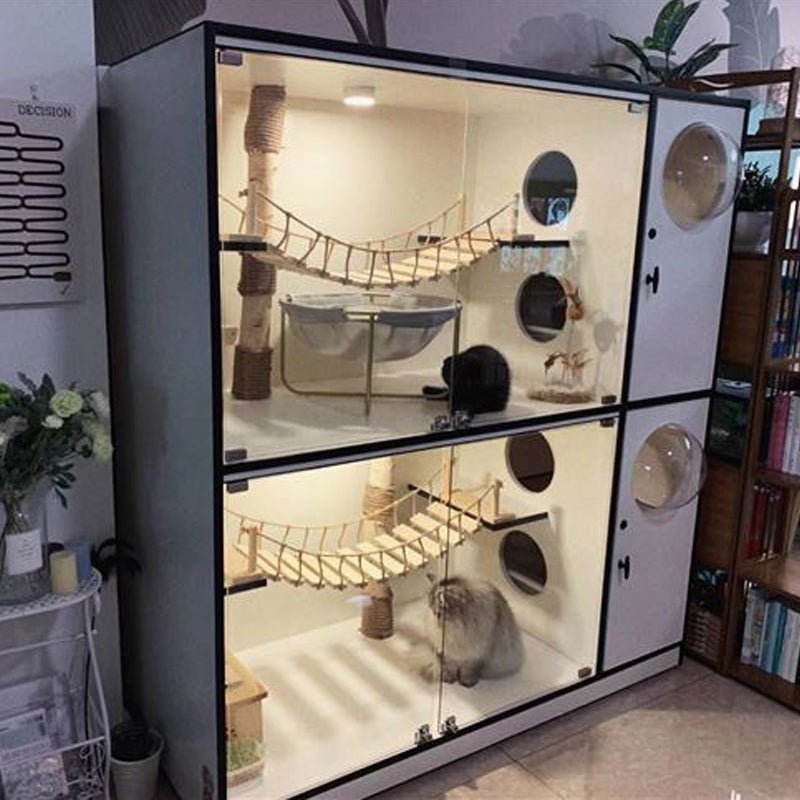 Wall cat furniture pine wall hanging | Luxury Home Accessories | Heulog Glow