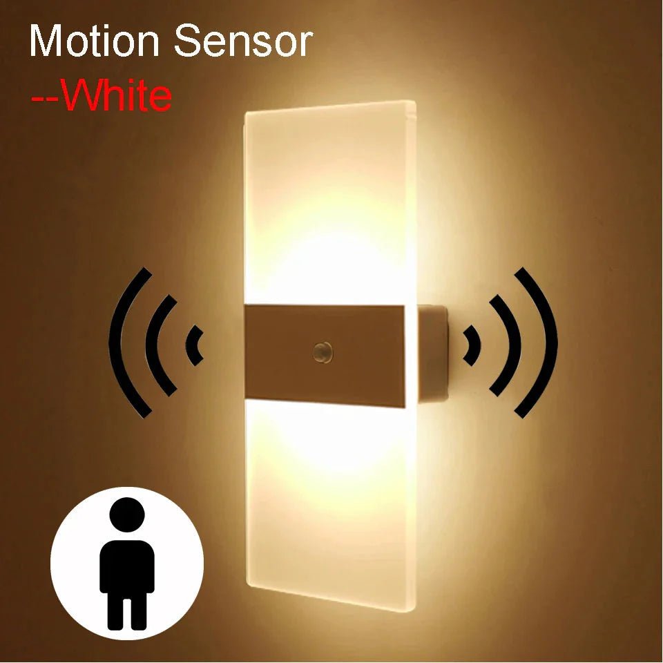Wall Lamp Touch Motion Sensor Switch Indoor | Luxury Home Accessories | Heulog Glow