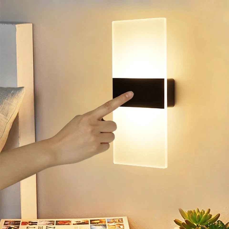 Wall Lamp Touch Motion Sensor Switch Indoor | Luxury Home Accessories | Heulog Glow