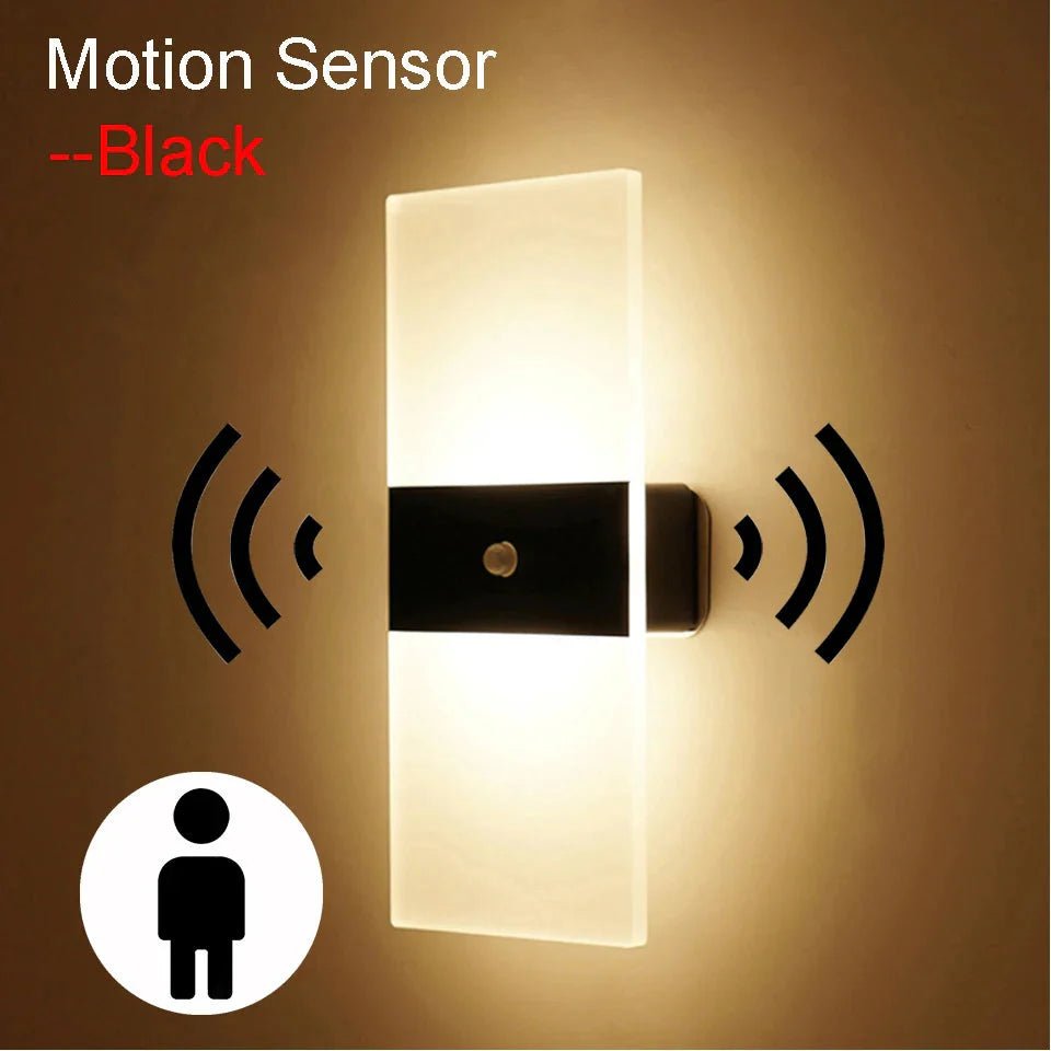 Wall Lamp Touch Motion Sensor Switch Indoor | Luxury Home Accessories | Heulog Glow