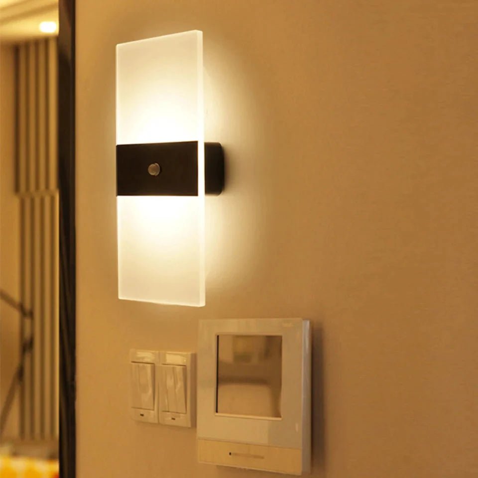 Wall Lamp Touch Motion Sensor Switch Indoor | Luxury Home Accessories | Heulog Glow