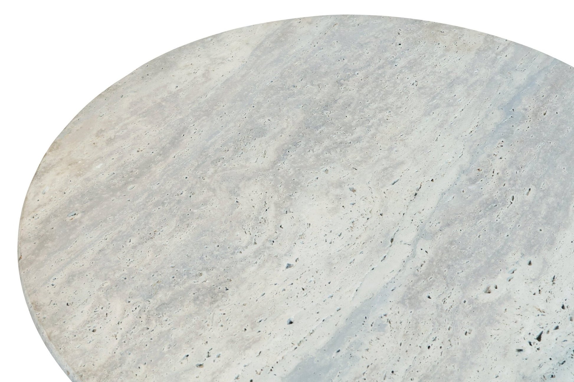 Walton Travertine Top Coffee Table with Black Acacia Wood Base | Luxury Home Accessories | Heulog Glow