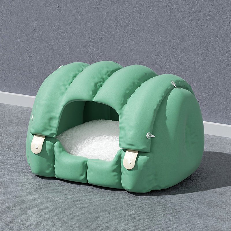 Warm Cat Litter Universal Non-stick Fur Semi-enclosed | Luxury Home Accessories | Heulog Glow