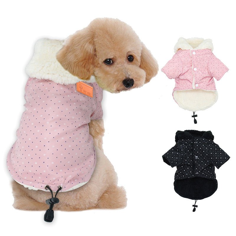 Warm Coat Padded Hooded Pet Dog Clothes | Luxury Home Accessories | Heulog Glow