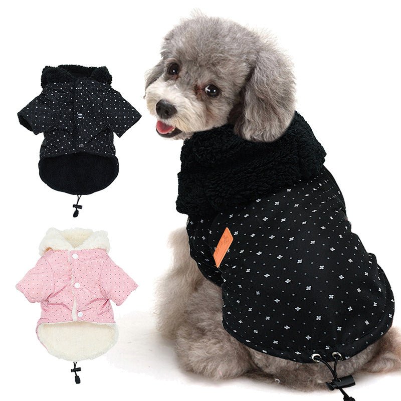 Warm Coat Padded Hooded Pet Dog Clothes | Luxury Home Accessories | Heulog Glow