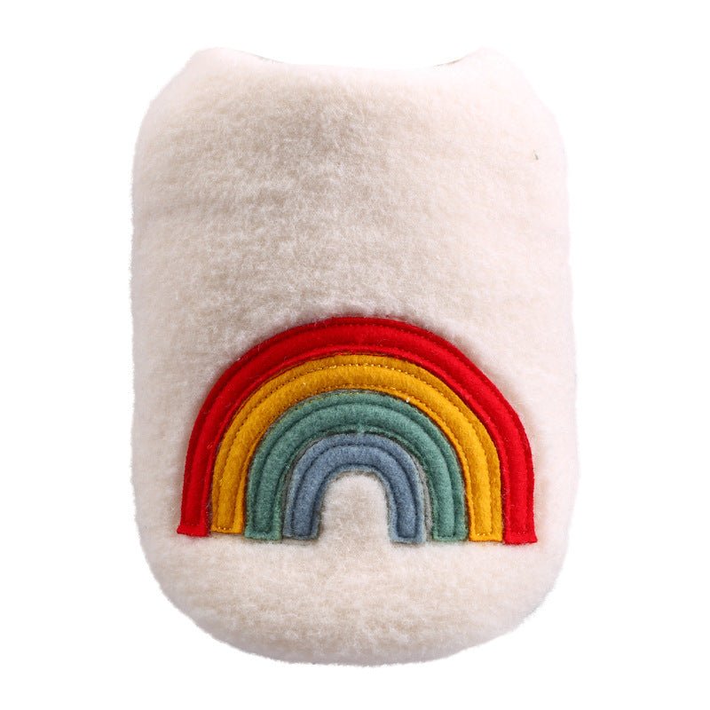 Warm Four-Color Love Vest Rainbow Clothes | Luxury Home Accessories | Heulog Glow