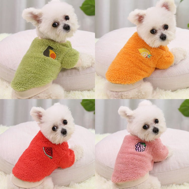 Warm Two-legged Dog Clothes New Year's Clothing | Luxury Home Accessories | Heulog Glow