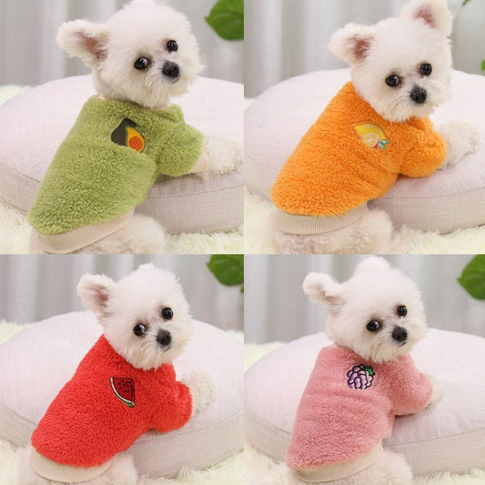 Warm Two-legged Dog Clothes New Year's Clothing | Luxury Home Accessories | Heulog Glow