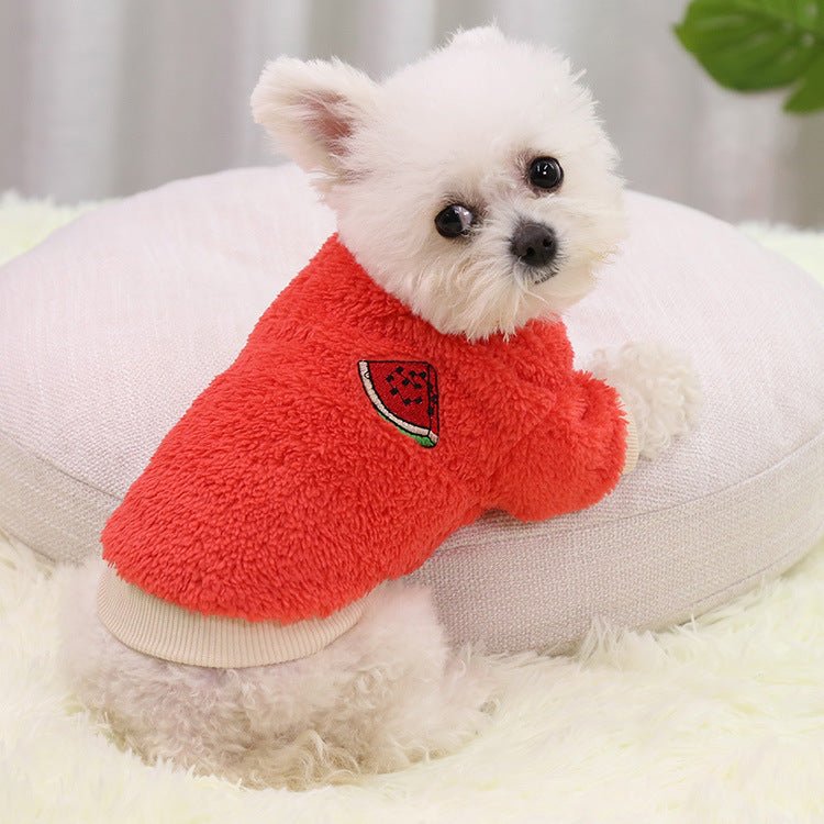 Warm Two-legged Dog Clothes New Year's Clothing | Luxury Home Accessories | Heulog Glow