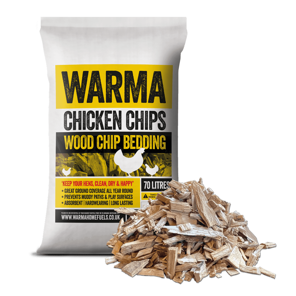 Warma Chicken Chips Woodchip Bedding | Luxury Home Accessories | Heulog Glow