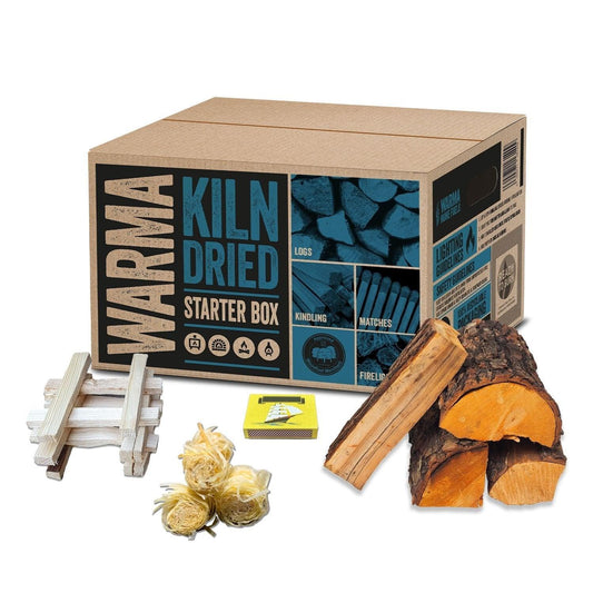 Warma Stove Starter/Weekend Fire Kit Box | Luxury Home Accessories | Heulog Glow