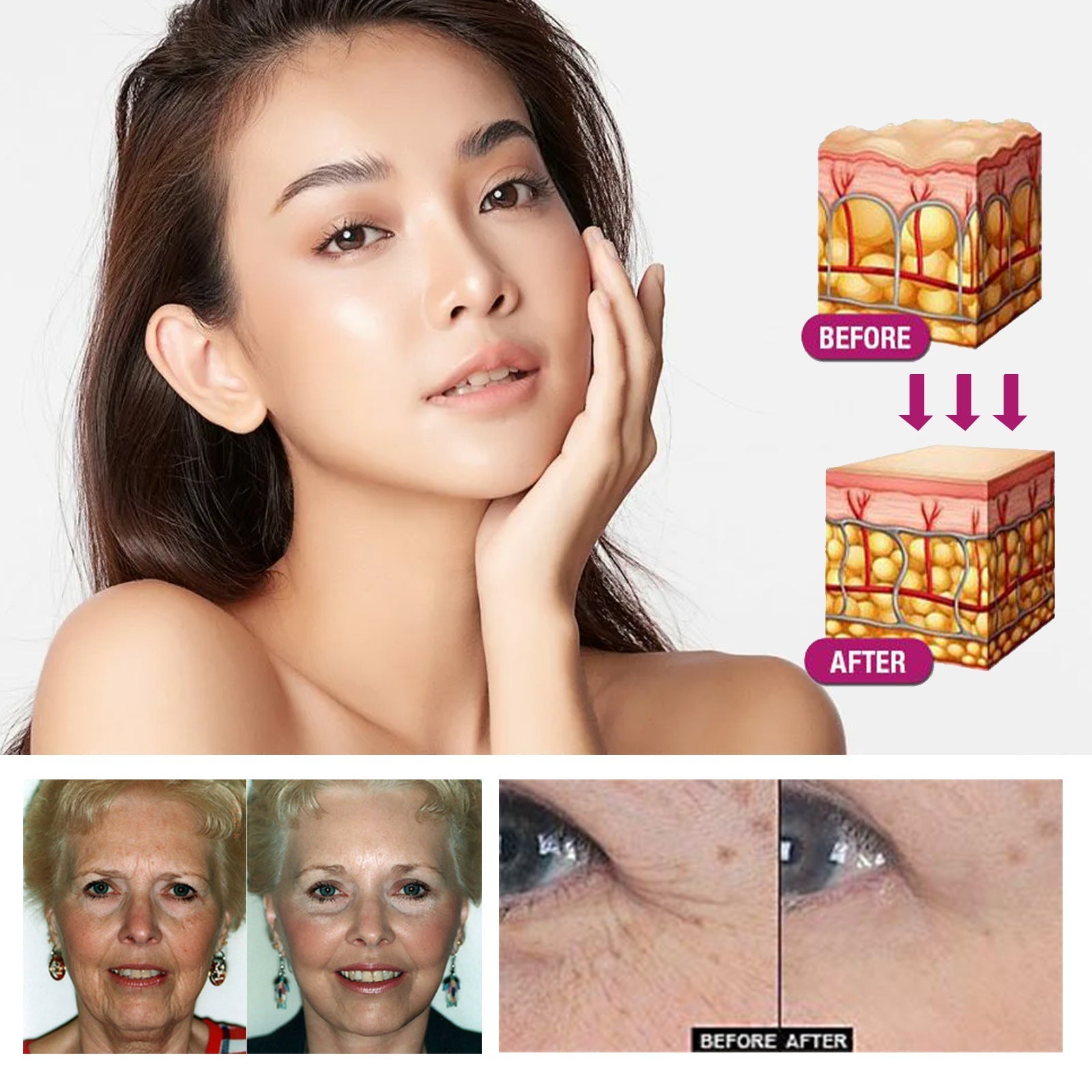 Wash - In Mask Collagen Tightens Skin And Softens Fine Lines | Luxury Home Accessories | Heulog Glow