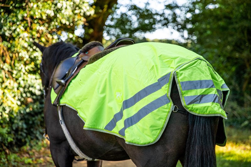 Waterproof Exercise Sheet - High Viz Yellow | Luxury Home Accessories | Heulog Glow