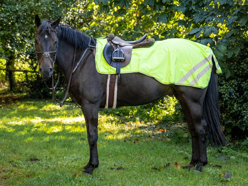 Waterproof Exercise Sheet - High Viz Yellow | Luxury Home Accessories | Heulog Glow