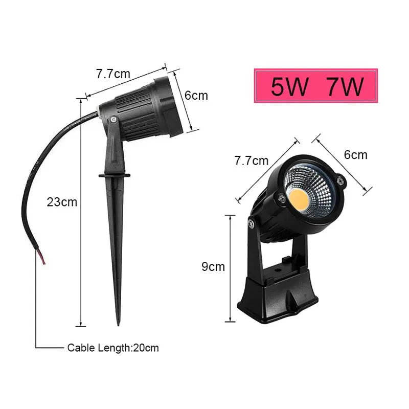Waterproof Lighting Garden Path Spotlights | Luxury Home Accessories | Heulog Glow