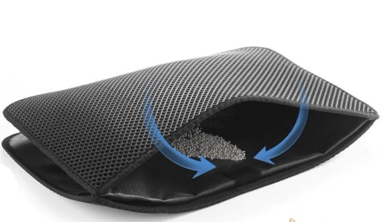 Waterproof Pet Cat Litter Mat EVA Double Layer Cat Litter Trapping Pet Litter Cat Mat Clean Pad Products For Cats Accessories | Luxury Home Accessories | Heulog Glow
