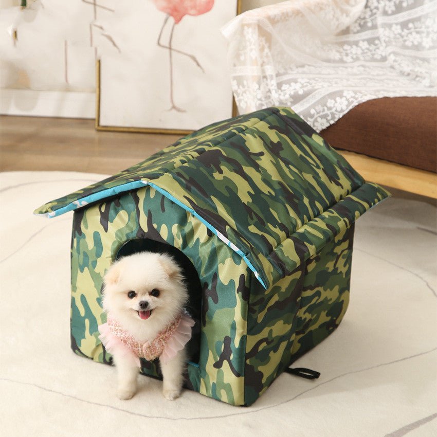 Waterproof Pet Dog And Cat Kennel Warm Foldable And Washable | Luxury Home Accessories | Heulog Glow