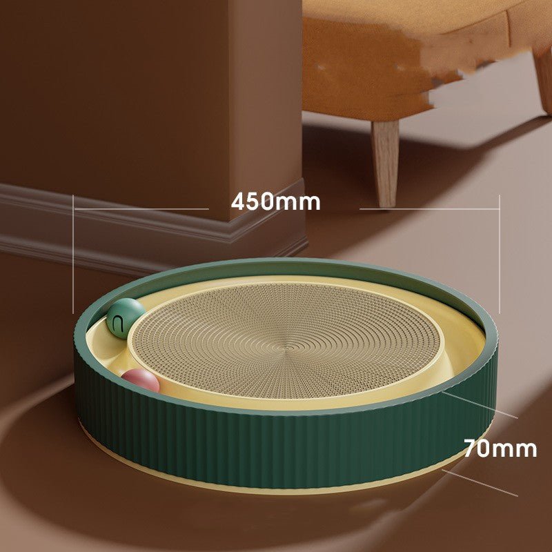 Wear-Resistant Non-Chip Corrugated Paper Pet Toy - Eco-Friendly Chew Toy For Cats And Small Dogs Pet Products | Luxury Home Accessories | Heulog Glow