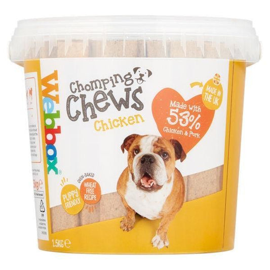 Webbox Chomp Chew Chicken 2kg | Luxury Home Accessories | Heulog Glow