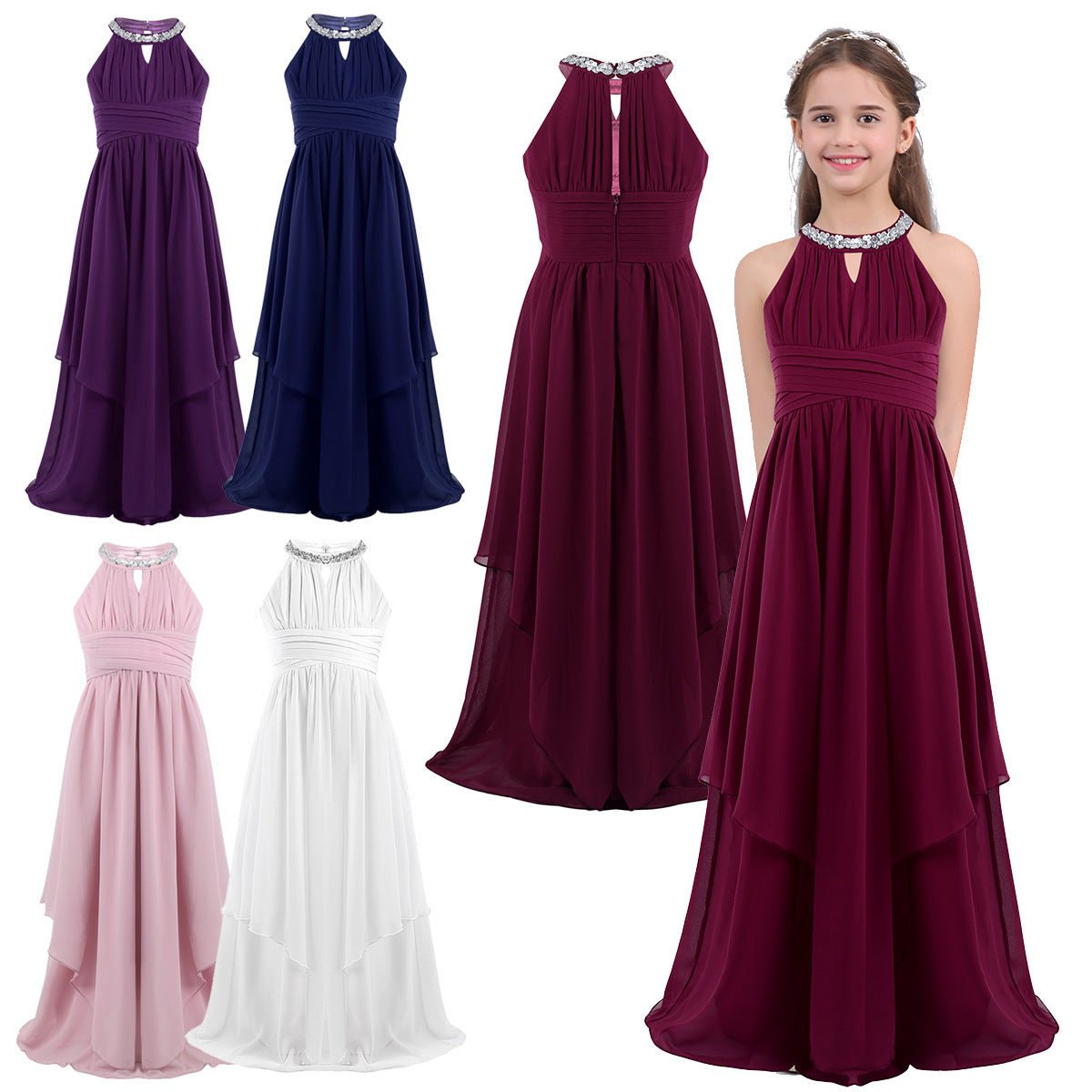 Wedding Fashion Princess Dress For Girls | Luxury Home Accessories | Heulog Glow