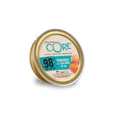 Wellness CORE Cat Wet Adult 98% Duo Protein Chicken with Salmon 85g x 12 | Luxury Home Accessories | Heulog Glow