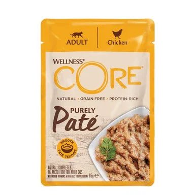Wellness CORE Cat Wet Purely Paté Adult Chicken 85g x 24 | Luxury Home Accessories | Heulog Glow