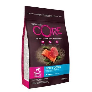 Wellness CORE Dog Dry Small Breed Adult Ocean - Salmon with Tuna Recipe 5kg | Luxury Home Accessories | Heulog Glow
