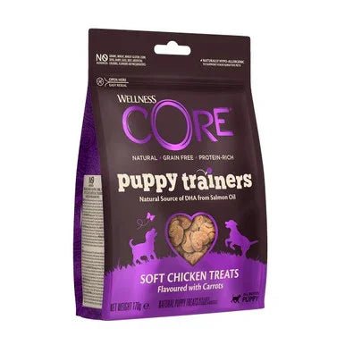 Wellness CORE Dog Treats Puppies Puppy Trainers Chicken with Carrots 170g | Luxury Home Accessories | Heulog Glow