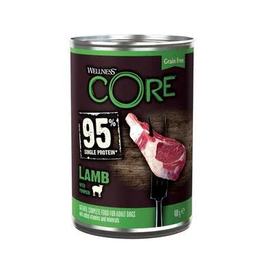 Wellness CORE Dog Wet 95% Single Protein Lamb with Pumpkin Recipe 400g X6 | Luxury Home Accessories | Heulog Glow