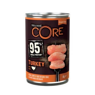 Wellness CORE Dog Wet 95% Single Protein Turkey with Kale Recipe 400G X6 | Luxury Home Accessories | Heulog Glow