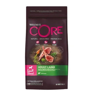 Wellness CORE Small Breed Lamb Dry Dog 1.5kg | Luxury Home Accessories | Heulog Glow