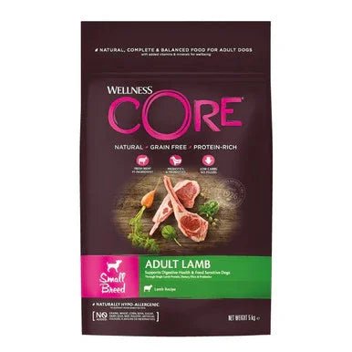 Wellness CORE Small Breed Lamb Dry Dog 5kg | Luxury Home Accessories | Heulog Glow