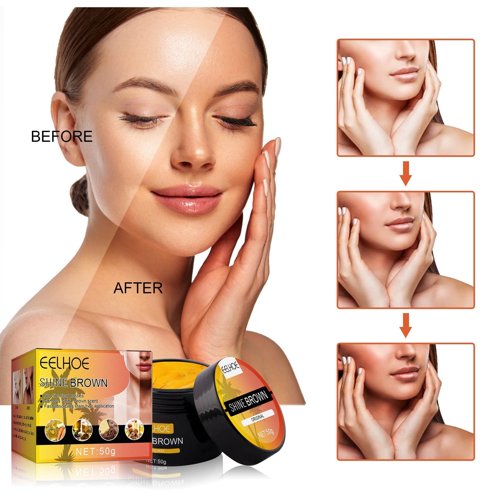 Wheat Complexion Body Tanning Moisturizing | Luxury Home Accessories | Heulog Glow