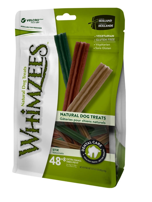 Whimzees Stix Small 56PK | Luxury Home Accessories | Heulog Glow