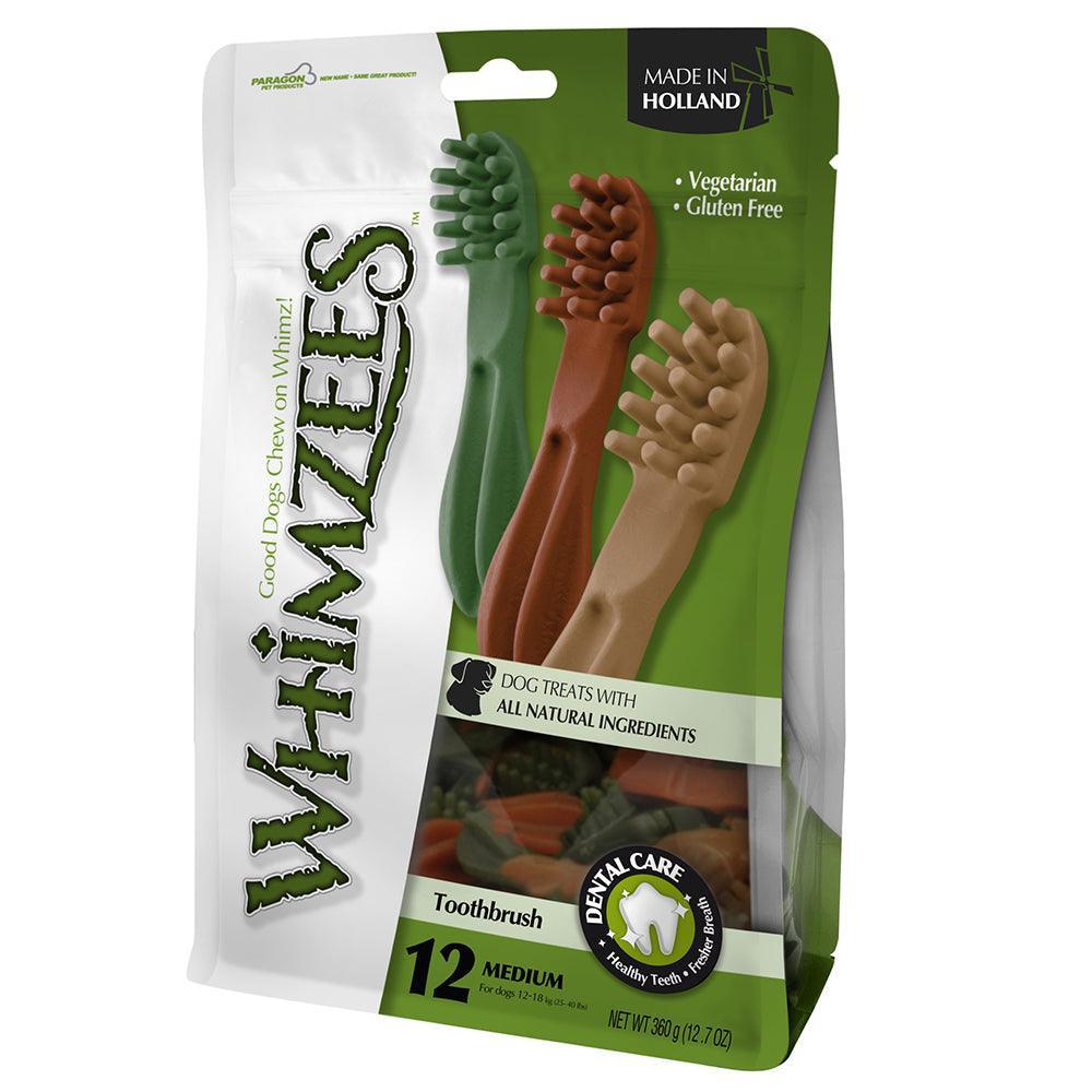 Whimzees Toothbrush Med 12 Bag | Luxury Home Accessories | Heulog Glow