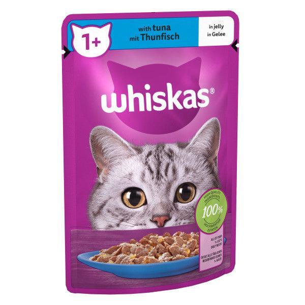 Whiskas Adult 1+ Tuna in Jelly Pouches 28 x 85g | Luxury Home Accessories | Heulog Glow