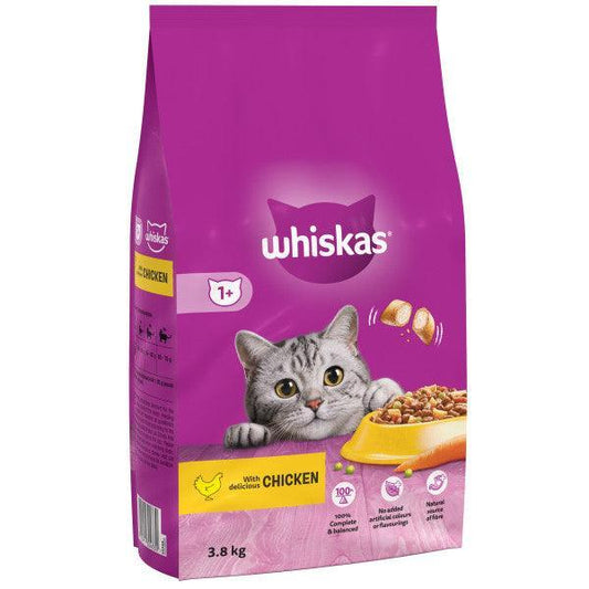 Whiskas Dry 1+ Chicken | Luxury Home Accessories | Heulog Glow