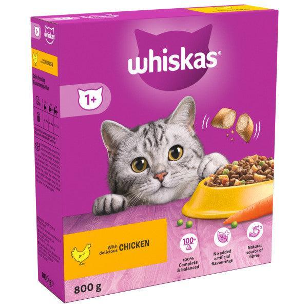 Whiskas Dry 1+ Chicken 4kg | Luxury Home Accessories | Heulog Glow