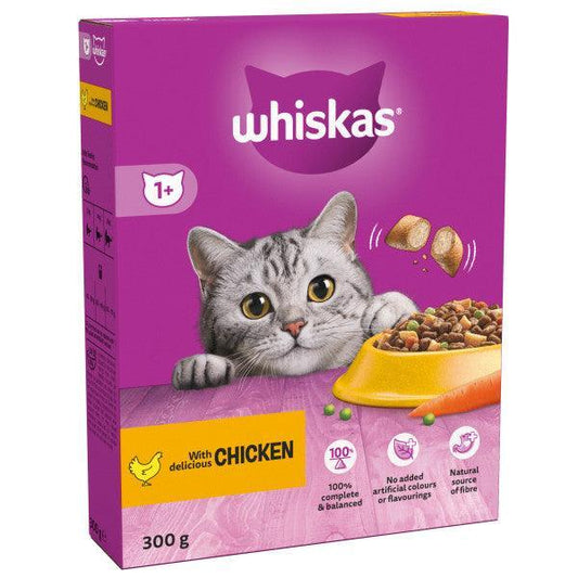 Whiskas Dry 1+ Chicken 6x300g | Luxury Home Accessories | Heulog Glow
