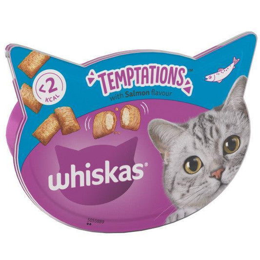 Whiskas Temptations Salmon 8 x 60g | Luxury Home Accessories | Heulog Glow