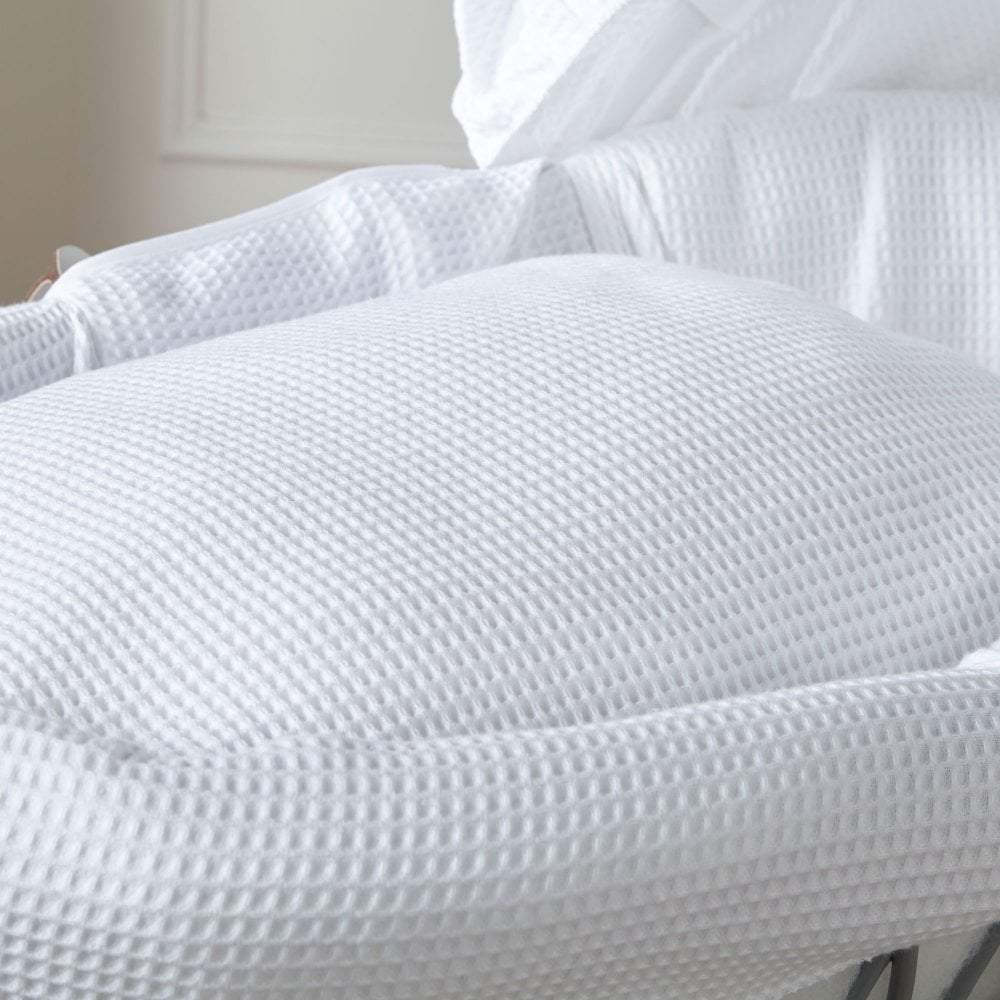 White Waffle Moses Basket Bedding Set (Basket Not Included!) | Luxury Home Accessories | Heulog Glow