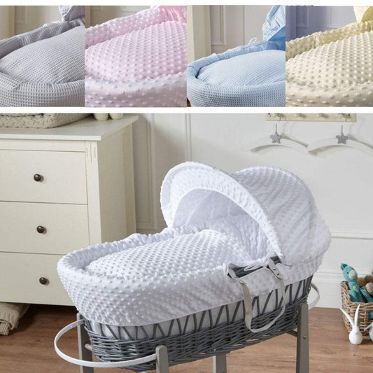 Wicker Moses Basket-No stand included. | Luxury Home Accessories | Heulog Glow
