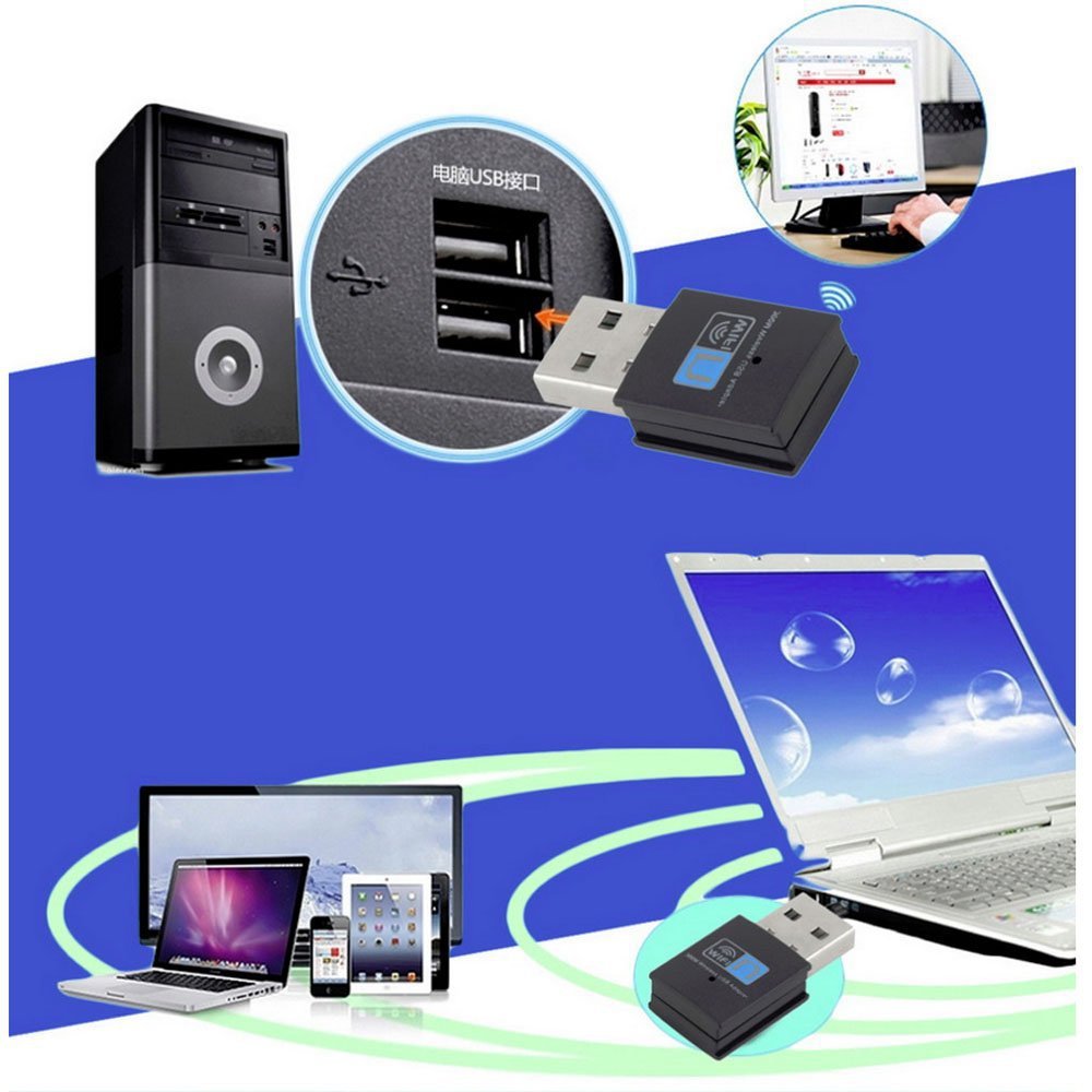 WIFI wireless receiver mini wireless card | Luxury Home Accessories | Heulog Glow