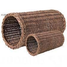 Willow Tunnel Tube 19cm Trixie | Luxury Home Accessories | Heulog Glow
