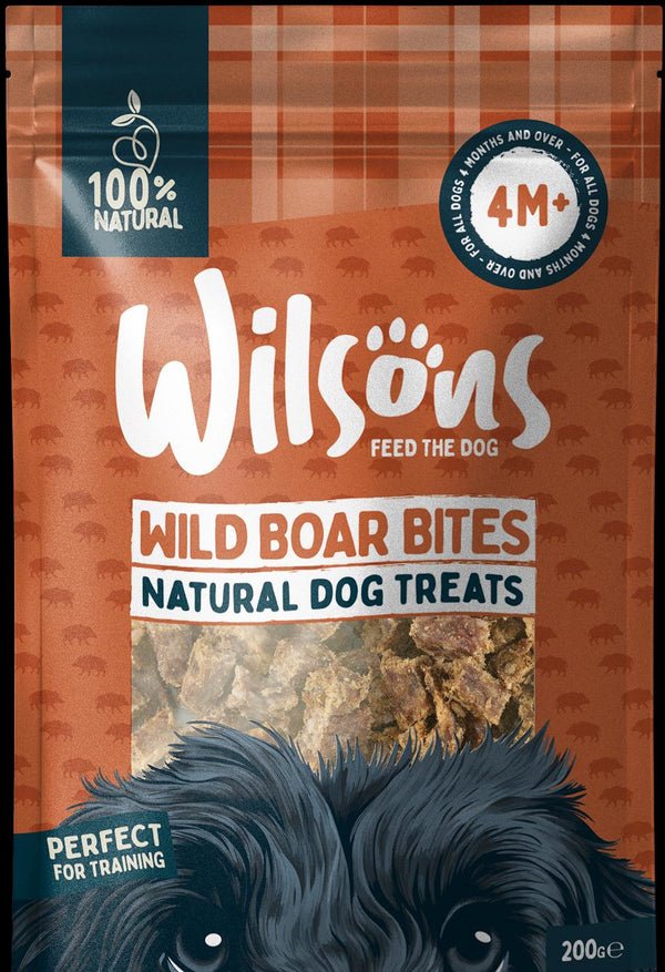 Wilsons Wild Boar Bites 200g | Luxury Home Accessories | Heulog Glow